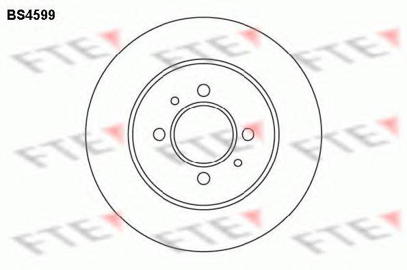 FTE BS4599 гальмівний диск