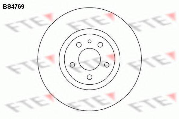FTE BS4769 гальмівний диск
