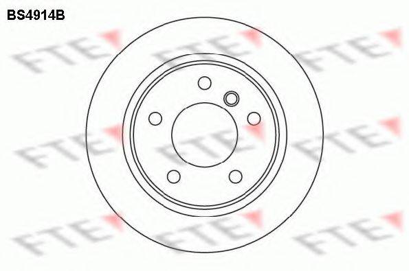 FTE BS4914B гальмівний диск