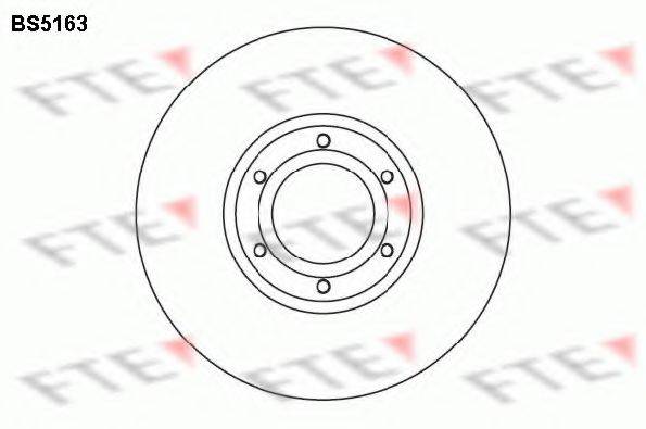 FTE BS5163 гальмівний диск