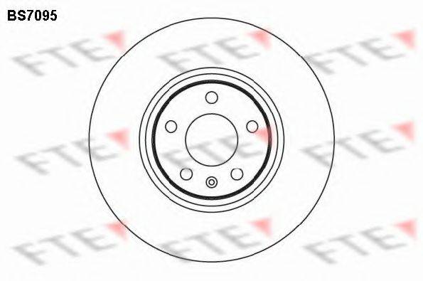 FTE BS7095 гальмівний диск