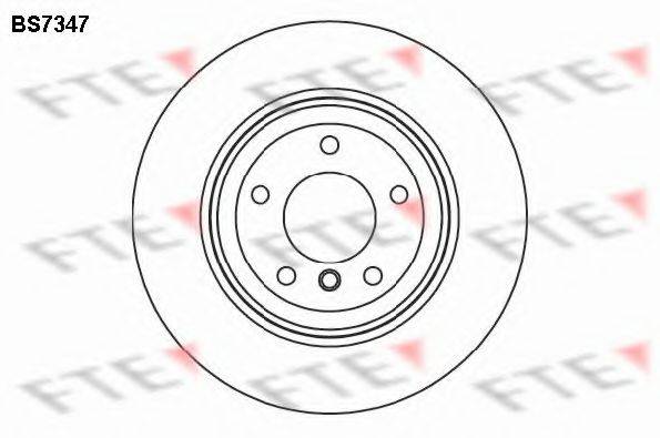 FTE BS7347 гальмівний диск