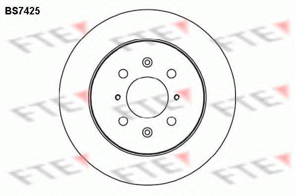 FTE BS7425 гальмівний диск