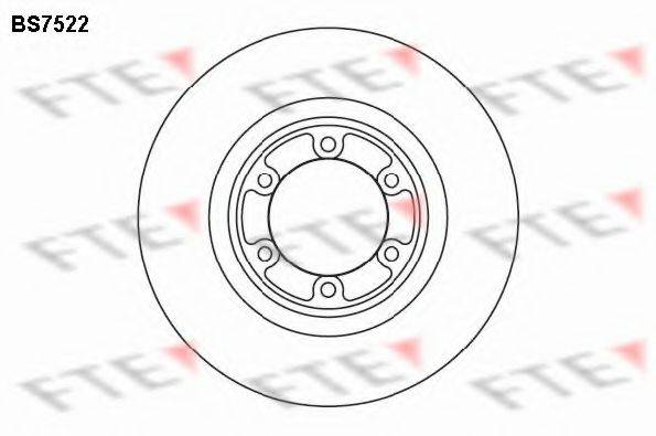 FTE BS7522 гальмівний диск