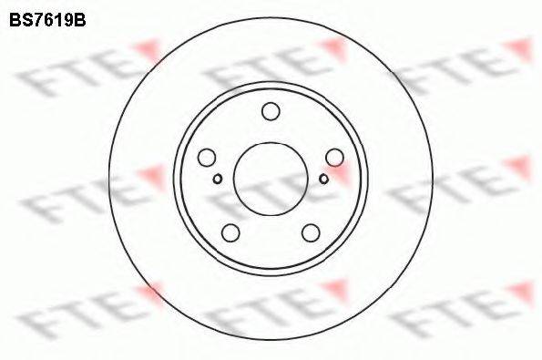 FTE BS7619B гальмівний диск