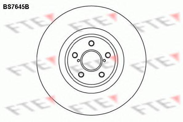 FTE BS7645B гальмівний диск