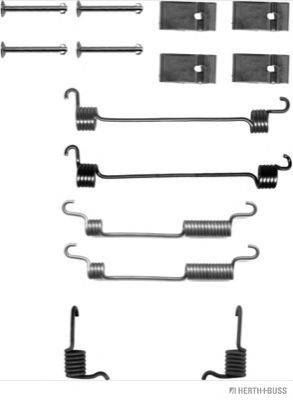 HERTH+BUSS JAKOPARTS J3564003 Комплектуючі, гальмівна колодка