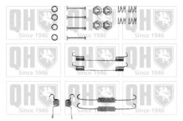 QUINTON HAZELL BFK273 Комплектуючі, гальмівна колодка