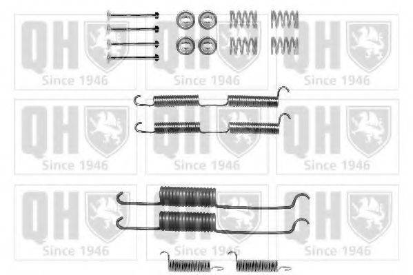 QUINTON HAZELL BFK281 Комплектуючі, гальмівна колодка