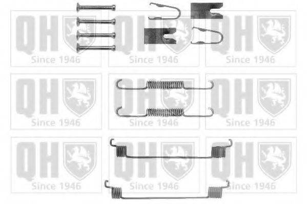 QUINTON HAZELL BFK418 Комплектуючі, гальмівна колодка