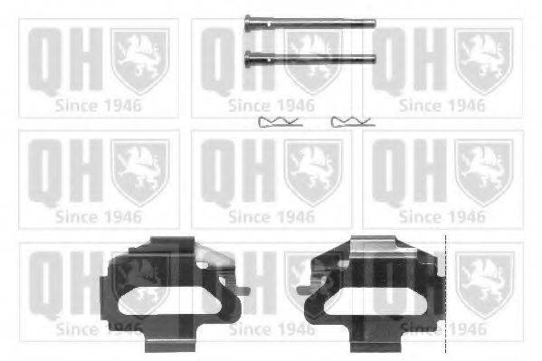 QUINTON HAZELL BFK651 Комплектуючі, колодки дискового гальма