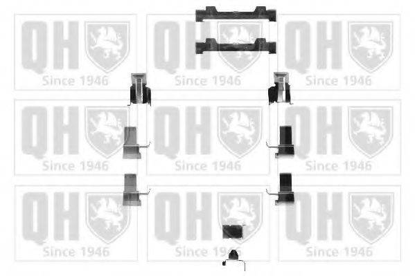 QUINTON HAZELL BFK791 Комплектуючі, колодки дискового гальма