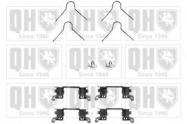 QUINTON HAZELL BFK834 Комплектуючі, колодки дискового гальма