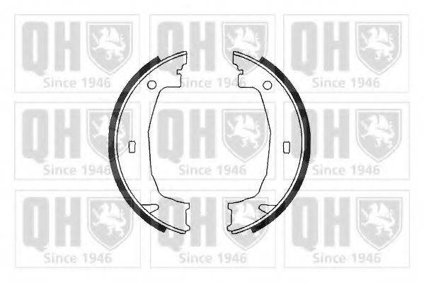 QUINTON HAZELL BS1077 Комплект гальмівних колодок, стоянкова гальмівна система