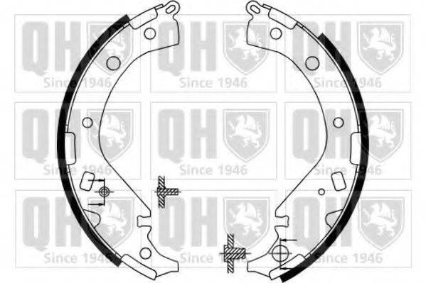 QUINTON HAZELL BS1147 Комплект гальмівних колодок