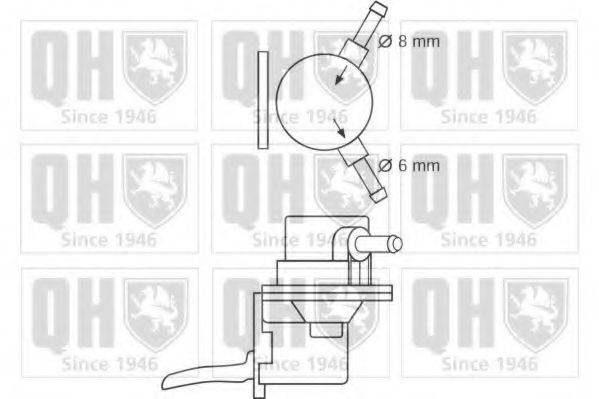 QUINTON HAZELL QFP152 Паливний насос