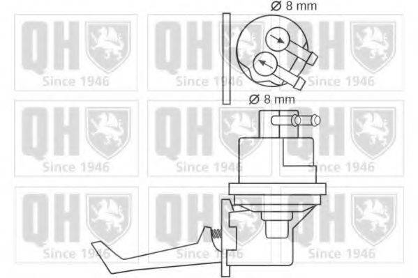 QUINTON HAZELL QFP265 Паливний насос