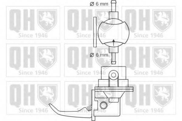 QUINTON HAZELL QFP280 Паливний насос