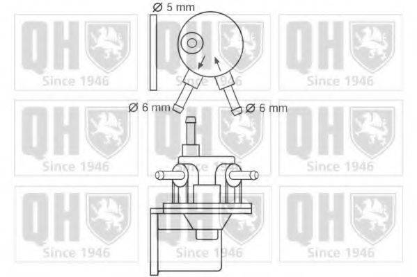 QUINTON HAZELL QFP54 Паливний насос