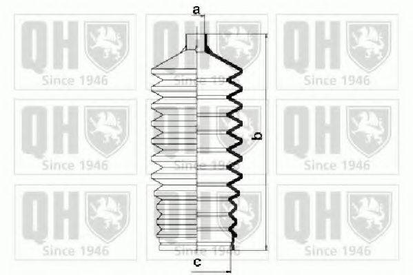 QUINTON HAZELL QG1026 Комплект пильника, рульове керування