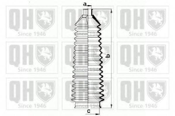 QUINTON HAZELL QG1399 Комплект пильника, рульове керування