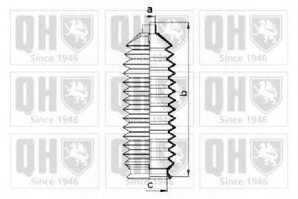 QUINTON HAZELL QG1462 Комплект пильника, рульове керування