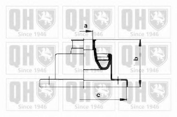 QUINTON HAZELL QJB445 Комплект пильника, приводний вал