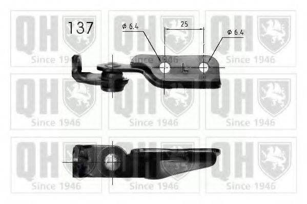 QUINTON HAZELL QTS840265 Газова пружина, кришка багажника