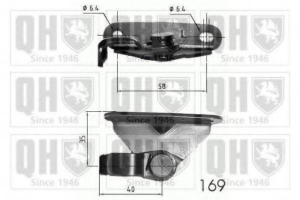 QUINTON HAZELL QTS840279 Газова пружина, кришка багажника