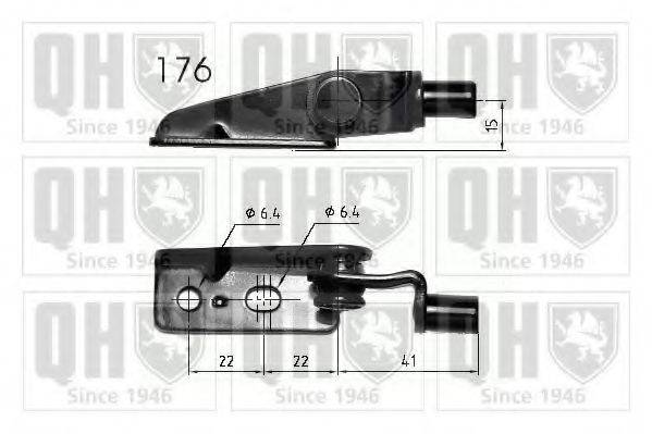 QUINTON HAZELL QTS840289 Газова пружина, кришка багажника