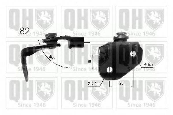 QUINTON HAZELL QTS840213 Газова пружина, кришка багажника