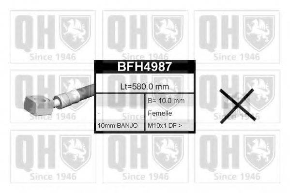 QUINTON HAZELL BFH4987 Гальмівний шланг