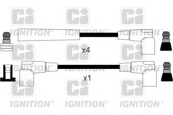 QUINTON HAZELL XC1037 Комплект дротів запалювання