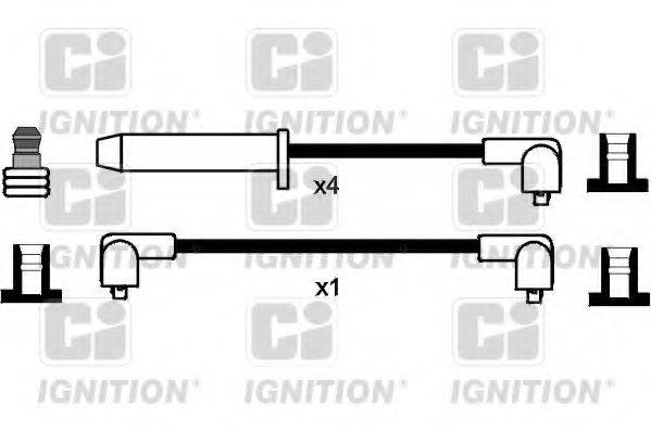 QUINTON HAZELL XC104 Комплект дротів запалювання