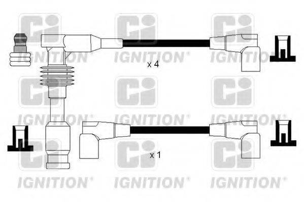 QUINTON HAZELL XC1186 Комплект дротів запалювання