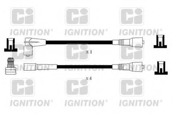 QUINTON HAZELL XC1187 Комплект дротів запалювання