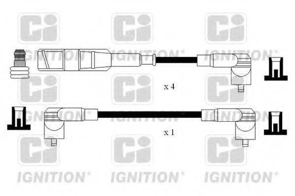 QUINTON HAZELL XC1198 Комплект дротів запалювання