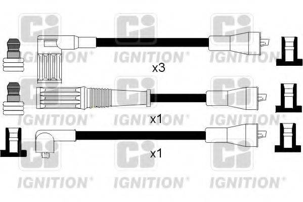 QUINTON HAZELL XC181 Комплект дротів запалювання