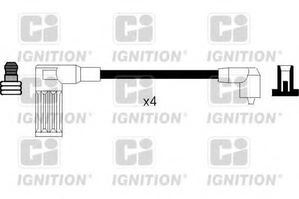 QUINTON HAZELL XC377 Комплект дротів запалювання