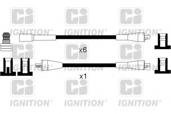 QUINTON HAZELL XC589 Комплект дротів запалювання