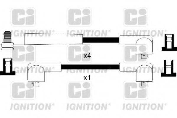 QUINTON HAZELL XC598 Комплект дротів запалювання