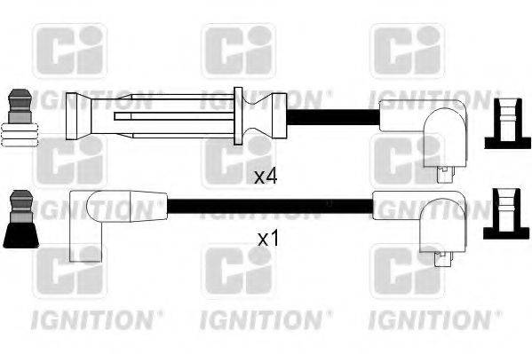 QUINTON HAZELL XC616 Комплект дротів запалювання