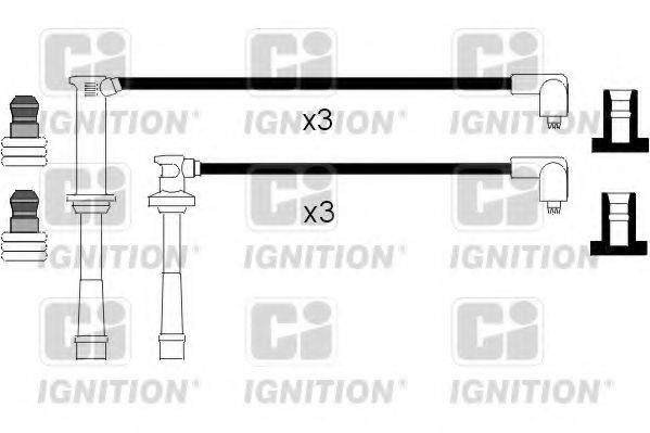 QUINTON HAZELL XC651 Комплект дротів запалювання