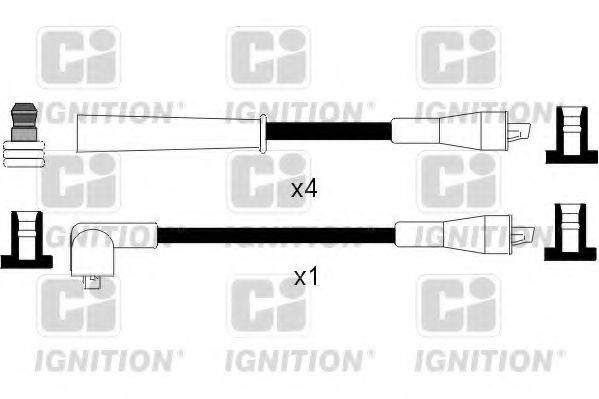 QUINTON HAZELL XC772 Комплект дротів запалювання