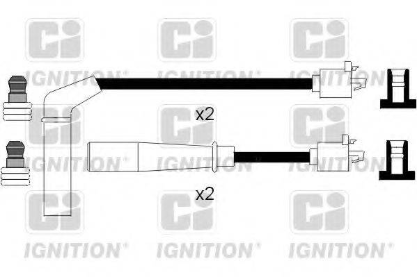 QUINTON HAZELL XC781 Комплект дротів запалювання