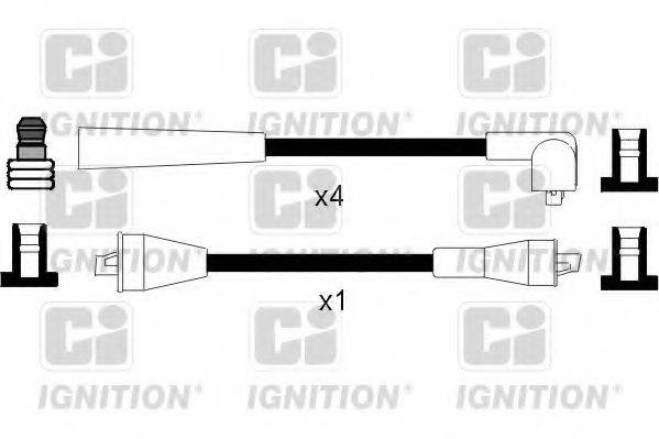 QUINTON HAZELL XC791 Комплект дротів запалювання