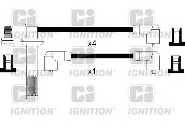 QUINTON HAZELL XC813 Комплект дротів запалювання