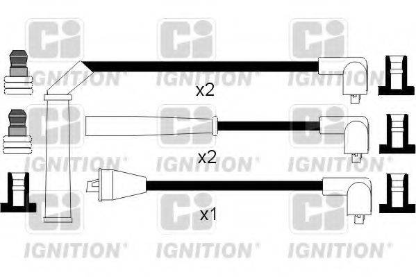 QUINTON HAZELL XC893 Комплект дротів запалювання