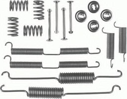 FERODO FBA150 Комплектуючі, гальмівна колодка