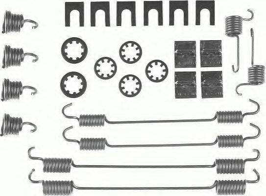 FERODO FBA44 Комплектуючі, гальмівна колодка